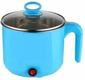 Niralasa Electric Multifunction Mini Electric Cooker Steamer (Blue, 1.5 L)