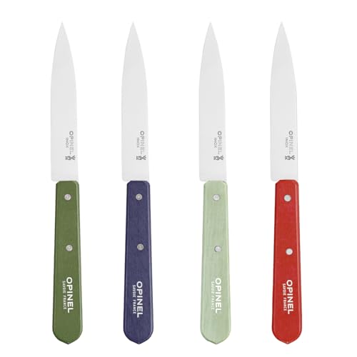 Opinel - Coffret 4 couteaux d'office coloris paysage N112 - OPINEL