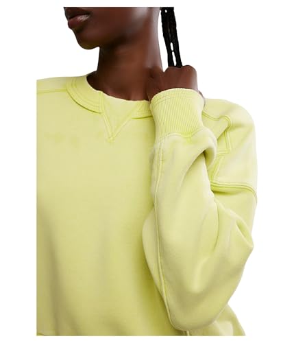 Free People Women's Intercept Pullover, Highlighter4