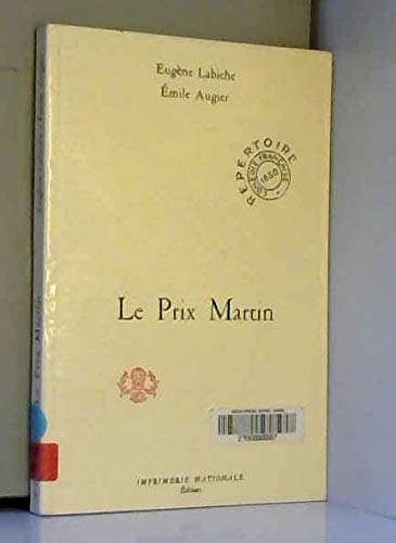 Le Prix Martin [French] 2110813032 Book Cover