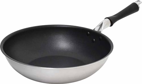 Urushiyama Metal Industries IH Lightweight Western Frying Pan, 11.0 inches (28 cm), Made in Japan