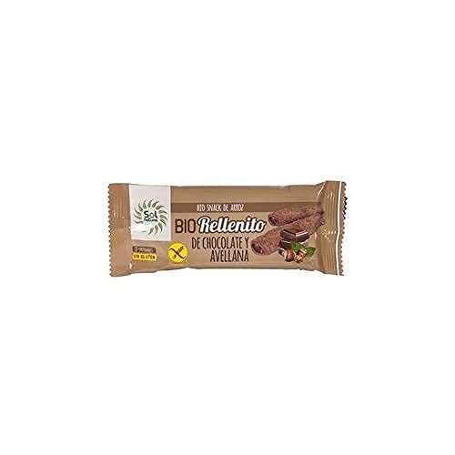 Solnatural Rellenito Snack De Arroz Con Chocolate Y Avellanas, 25G