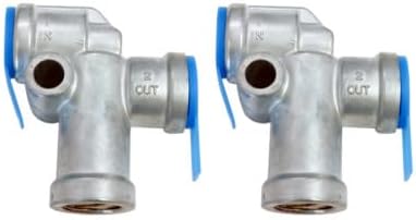 TORQUE 2 Pack Pressure Protection Valve 3/8" Inlet/Outlet Ports, Replaces Sealco 140270