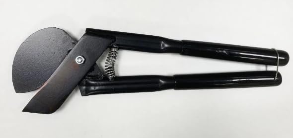Unibos | 320mm Spring Loaded Slate Cutter Roof Tile Cutting & Trimming Tool | 6mm Max Cut