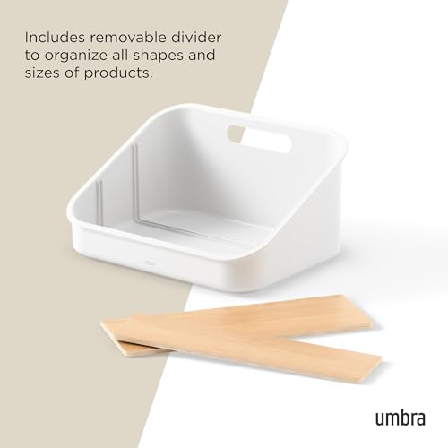 umbra Bellwood Packet Organizer White/Natural Kitchen Storage