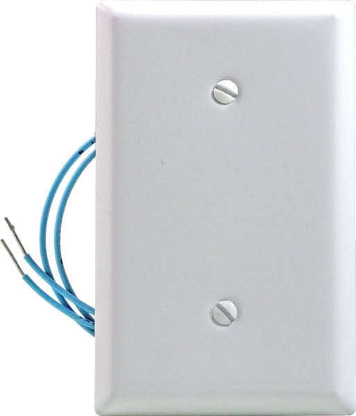 tekmar Indoor Sensor 077 | Sized for Attachment to a 2 x 4 Inch Electrical Box and Looks Like a Wallplate |10K Thermistor Designed for Installation with a Compatible tekmar Thermostat or Control