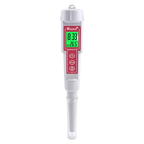 Moligh doll CT-6025 Soil Acidity Meter PH Meter Digital Waterproof Pen Type Multifunction Value Ph Tester with Backlight for Meat