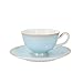 Maxwell & Williams Teas & C’s Kasbah Set da Tè con Tazza e Piattino in Porcellana, Confezione Regalo, Color Turchese, 200 ml