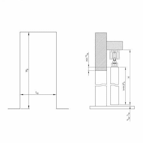 Kit de Rodillos para Puerta Corredera Slid’up 170 para 1 Puerta hasta 260 Lbs miniatura 3