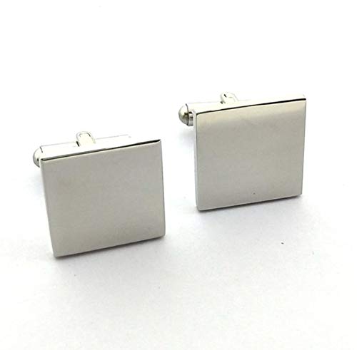 LiFashion Mancuernas Personalizadas para Hombre Acero Inoxidable miniatura 4