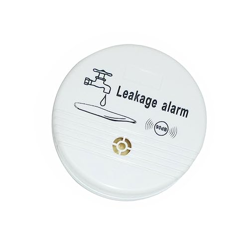 BAZEITFLOW Water Immersion Detector Leak Alarm for Basement Loud Water Leak Detector for Apartment Kitchen Bathroom