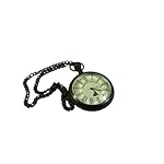 Vintage-Time-Keeper-Pocket-Watch-with-Chain-and-Leather-Case-Removable-Back-Lid-for-Easy-Battery-Replacement-Lightweight-Design-Perfect-Accessory-for-Collectors-and-Gifts