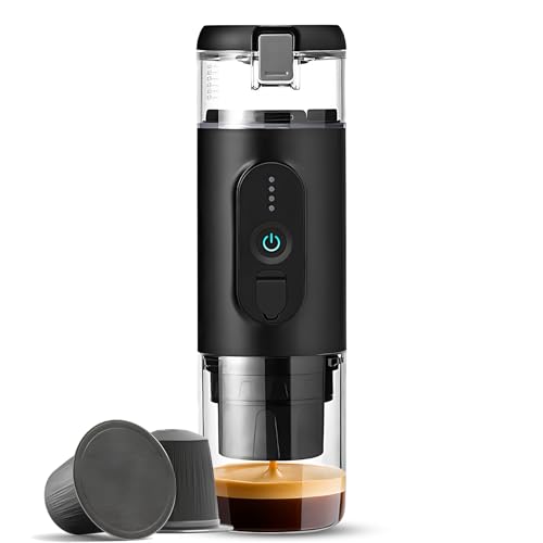 Cafetera portátil eléctrica con batería 60 mL