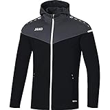 Jako Herren Kapuzenjacke Champ 2.0, schwarz/anthrazit, 4XL, 6820