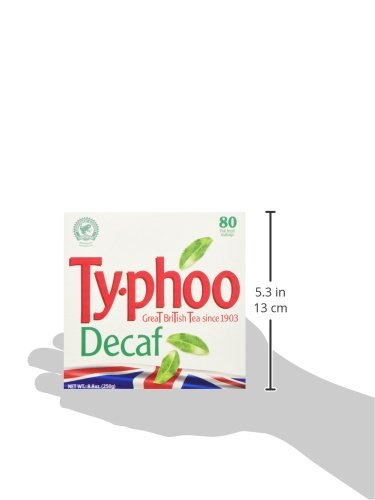 TYPHOO Typhoo Decaffeinated, 80 CT