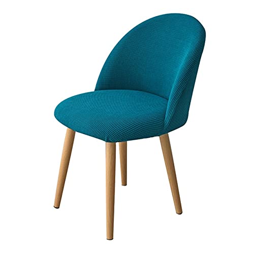 Chairs Covers for Dining Room set of 1/2/4 Curved Back Chair Covers Slipcover Stretch Velvet Green/White Waterproof Dining Chair Seat Covers Home Kitchenchairs Protectors ( Color : I
