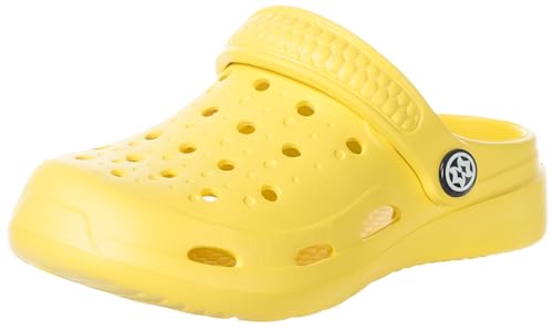 KVbabby Toddler Kids Garden Clogs Boys Girls Slip on Sandals Yellow