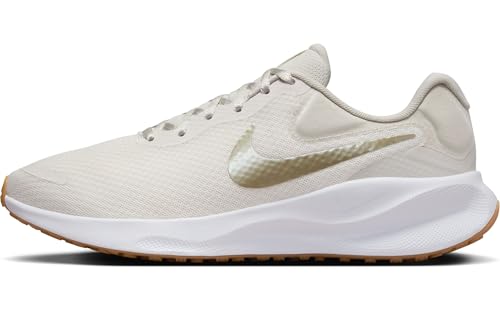 NIKE Women's W Revolution 7-Phantom/Neutral Olive-Light Bone Runn...