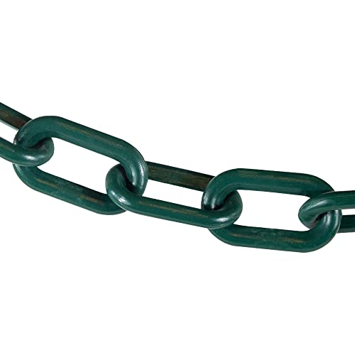 Image of Mr. Chain Plastic Barrier Chain, Evergreen, 500 ft Length (50054-500)