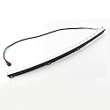 WLLLLa Auto Rückleuchten für Mercedes-Benz W204 W212 W213 W217 W218 W257 2008-2011,Auto Heckstoßstange Rücklicht Reflektor Licht Satz Autozubehör,C-Black M111K
