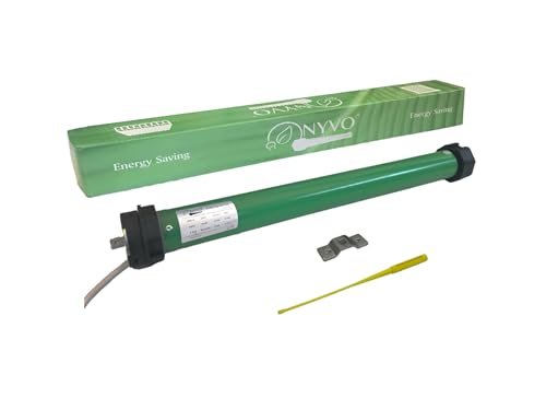 Motori per tapparella elettrica 100 kg - 50 Nm RISPARMIO ENERGETICO Silenzioso Automazione Tapparella Avvolgibile Motore completo di accessori e istruzioni