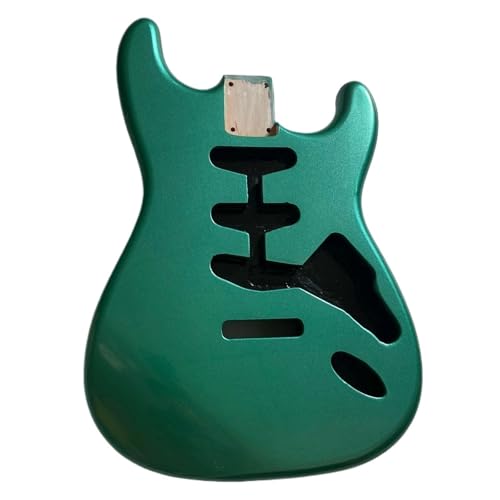 ギターキット STエレキギター本体交換部品DIYアクセサリー美しい外観(Green)