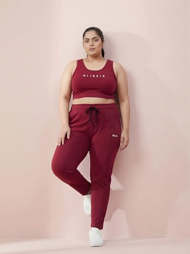 Image of BLINKIN Ankle Length Plus Size Cotton Track Pant for Woman | Ultimate Summer Lowers & Pajama for Women Pack of 2 (combo-plus-86)