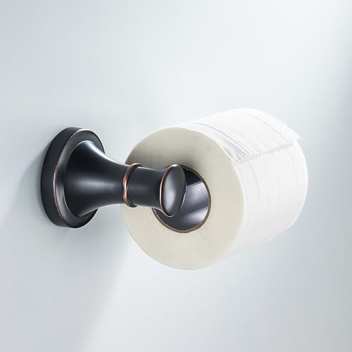 Image of Black Bathroom Toilet Roll Papaer Holder Wall Mounted Bathroom Hardware Accessories,Oil Rubble Bronze