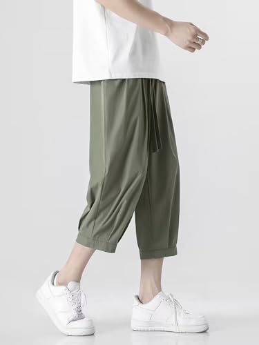 Image of Lymio Men Shorts || Three Quarter Pant for Men || 3 /4 Casual Cotton Shorts (Short-46-49)