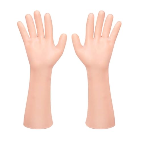 Beatifufu Moisturizing Sun Protection Gloves for Women Long Warm Dry Skin Care Gloves