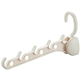 ライクイット (like-it) 洗濯 部屋干し どこでもハンガー 約幅5x奥25.5x高13.5cm ホワイト 日本製 洗濯物 カーテンレール 取手 室内干し 洗濯物 加湿 梅雨 乾燥 花粉 黄砂対策 省スペース スリム 便利
