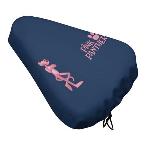 サドルカバー ピンクパンサー サドルクッション 自転車 シート おしゃれ 防水 雨よけ レインカバー 汚れ防止 一般サドル用 撥水