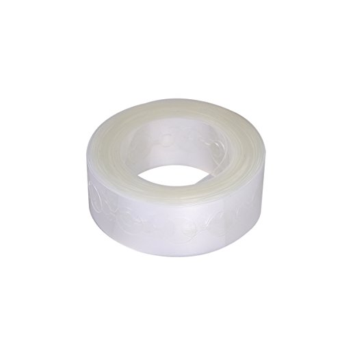 Toyvian Cinta Transparente de la Cadena plástica del Globo de 5 Metros para la decoración del Banquete de Boda