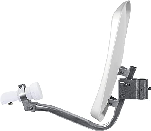 TechniSat DIGIDISH 33 – Satelliten-Schüssel für 2 Teilnehmer (33 cm kleine Sat Anlage -...