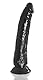 Deluxe Wild Ride Jelly Dildo BLACK LOVER, Penisnachbildung mit herrlicher Äderung, ausgeformter Eichel & kräftigem Saugnapf, von Venize