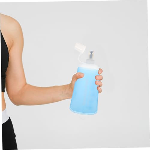 Bouteille d'eau pour courir légère et pliable pour le jogging