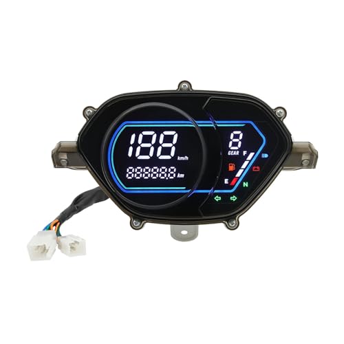 Compteur de vitesse à LED pour Suzuki Viva 115R et Smash 115-FI avec jauge de carburant