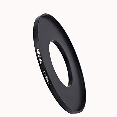 Image of 43mm Lens to 82mm Camera Filter Ring Compatible with for All Brands 43mm Lens and 82mm UV,ND,CPL Camera Filter Accessories