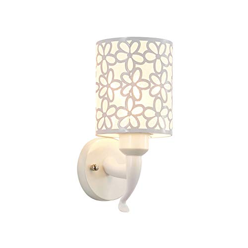 Aplique de pared cromado con diseño hueco moderno para iluminar el dormitorio y pasillo 2