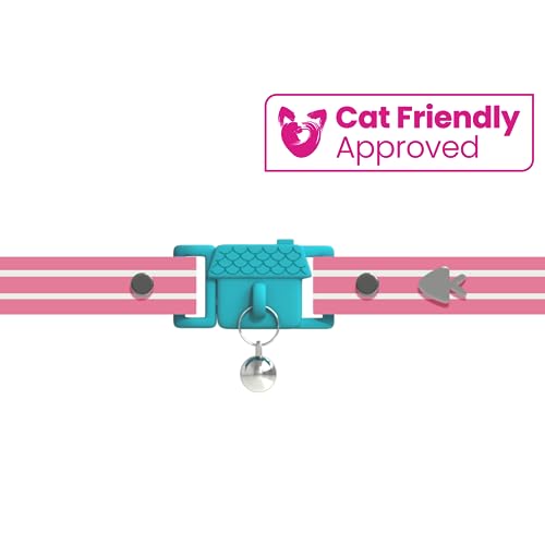 Image of Kittyrama Bermuda Cat Collar. Award Winning. As Seen in British Vogue. Other Styles and Colors Available. for Adult Cats