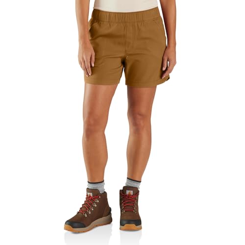 Carhartt Women's Force Relaxed Fit Ripstop Work Short, Carhartt Brown, 2X - image 2