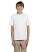 Hanes Youth Heavyweight Blend Tee, White, S