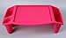 Basicwise QI003253P Kids Lap Desk Tray, Portable Activity Table, Pink