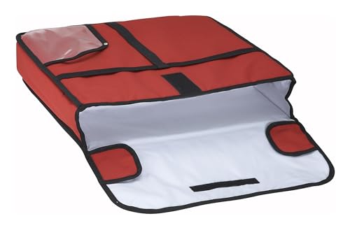 Winco Pizza Bag, 20-Inch by 20-Inch by 5-Inch,Red