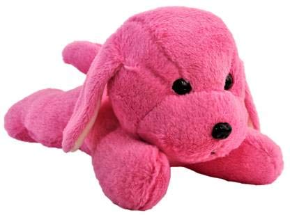 VIRSAA Soft Lying Dog Soft Toy for Kids, Puppy Soft Toys Stuffed Animals Cute Teddy Bear (25 CM)