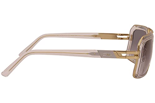 Cazal 9094 003SG Sunglasses Men's Gold-Transparent/Grey Gradient Lenses 56mm3