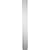 Ekena Millwork PIL10X90X02FL 10"W x 90 1/2"H x 2 1/2"P Fluted Pilaster (Each)