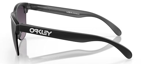 Oakley Frogskins Lite Sunglasses Matte Black with Prizm Grey Gradient Lens 63mm3