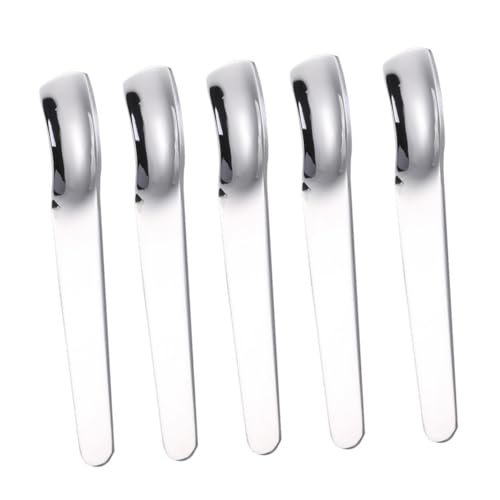 Luxshiny 3sets 5pcs Dessert Spoons Smooth Ice and Coffee Spoons for Easy Serving and Easy to Clean for Ice 5pcs*3