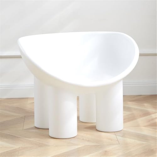 Sillón Redondo Moderno Plegable Negro